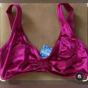 Free People Rhiannon Velvet Bralette